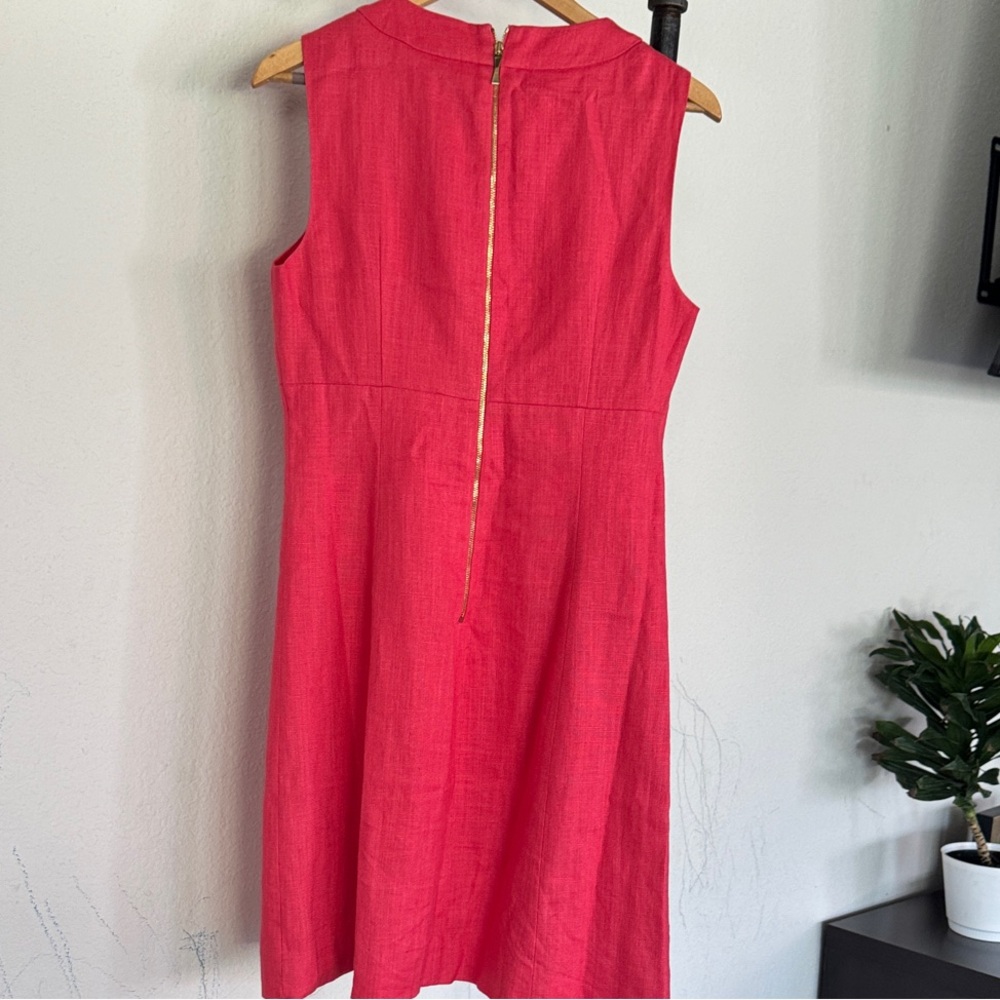 kate spade Coral Sleeveless Embellished A-Line Dress - Picture 7 of 12